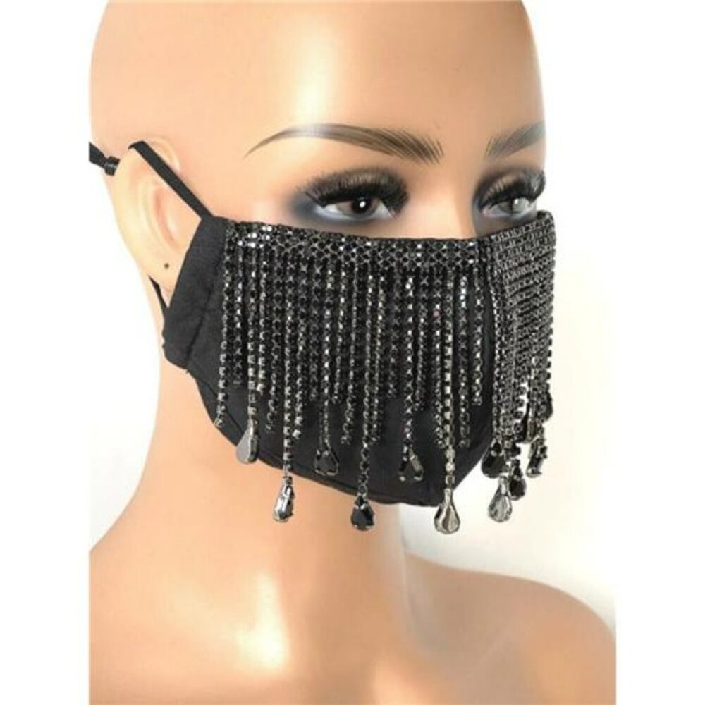 Face mask Rhinestone Masks Halloween Costume Wedding Bridal Dress Jewelry Gifts